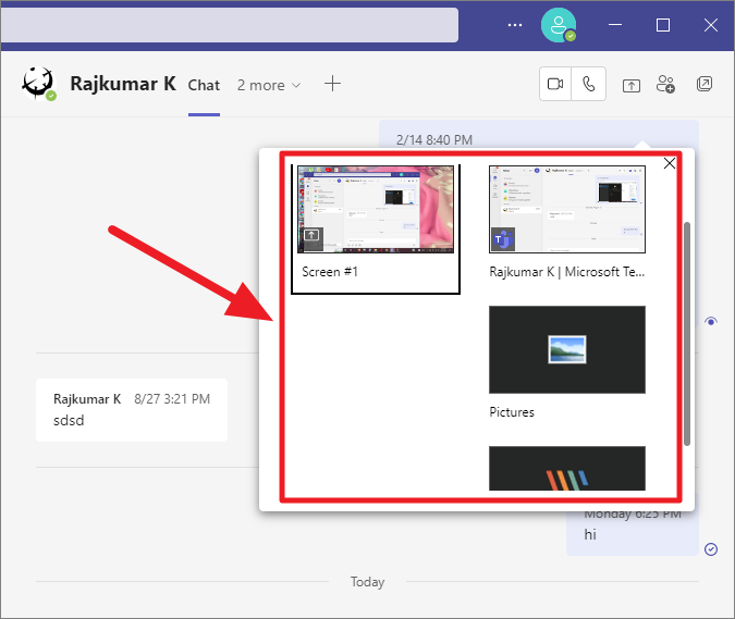 how to share your presentation on microsoft teams