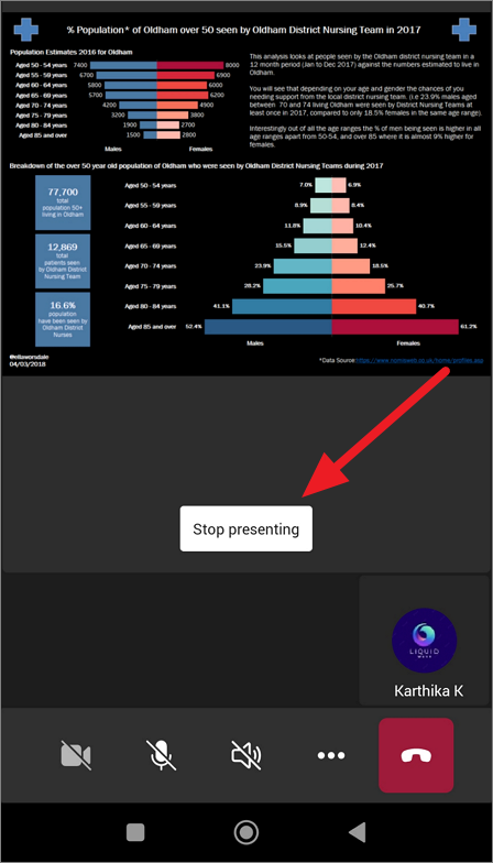 how to share your presentation on microsoft teams