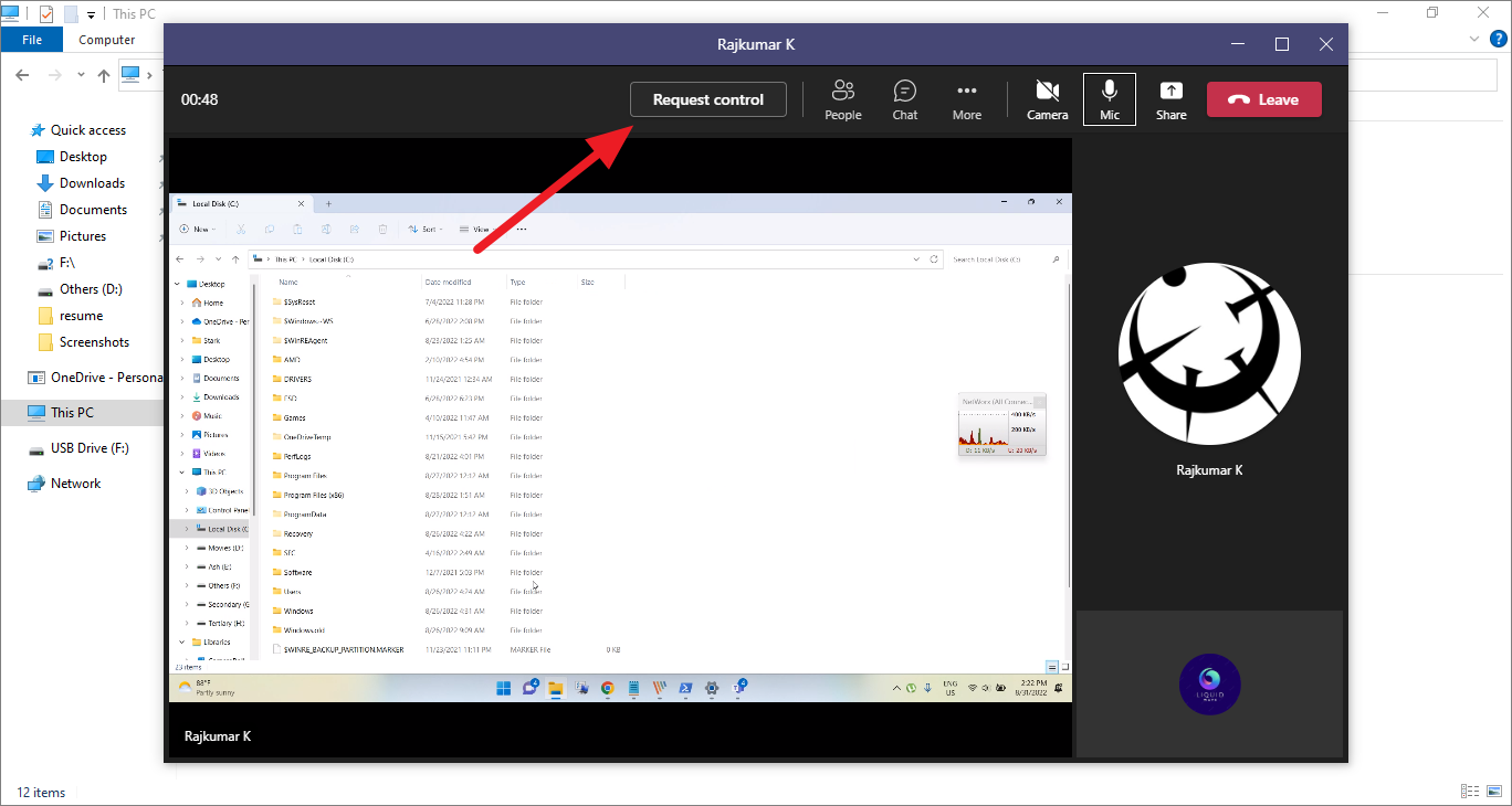 how to share your presentation on microsoft teams