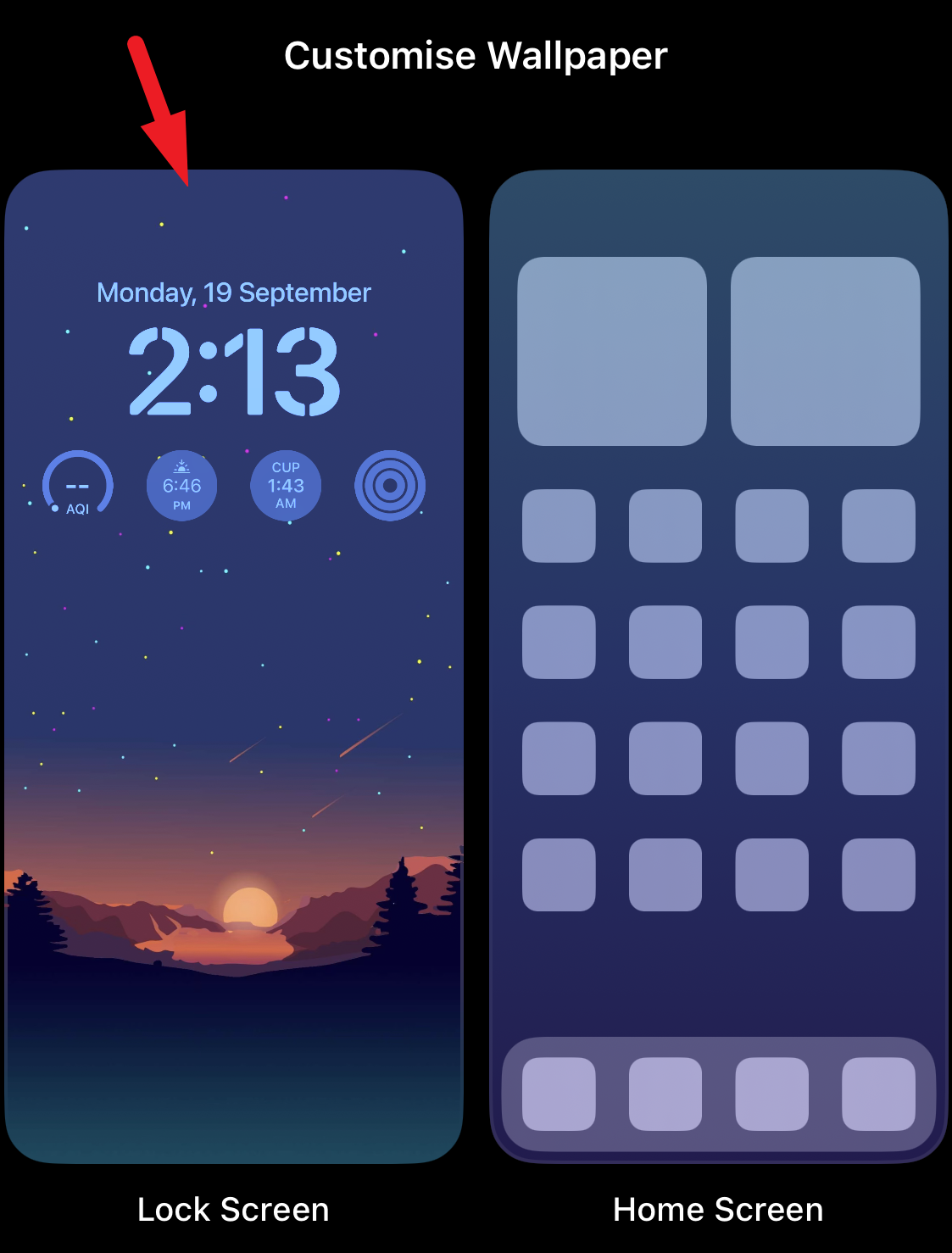 How to Change the Time Font Style on iPhone Lock Screen
