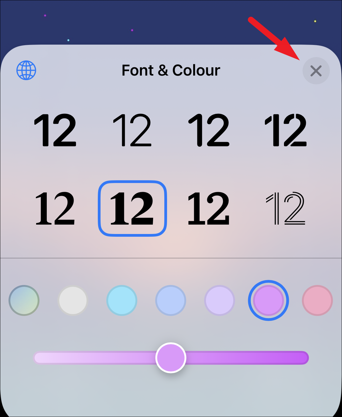 How to Change the Time Font Style on iPhone Lock Screen