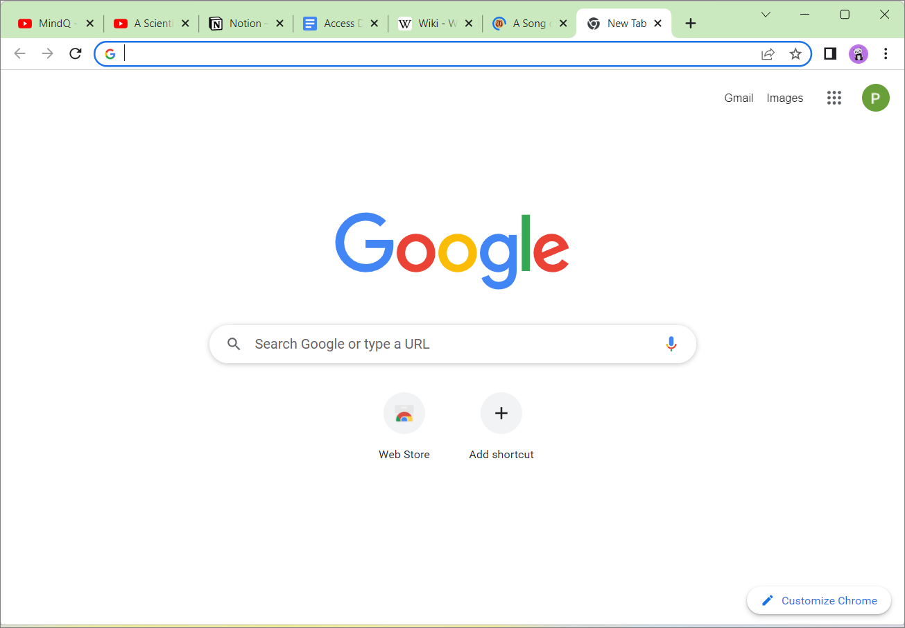 how to change google chrome homepage layout