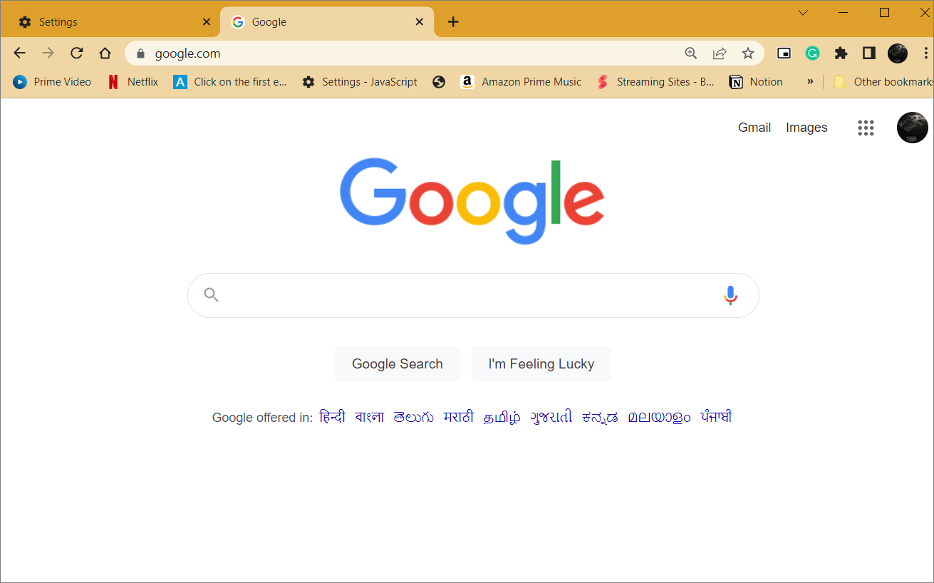 how to change google chrome homepage layout