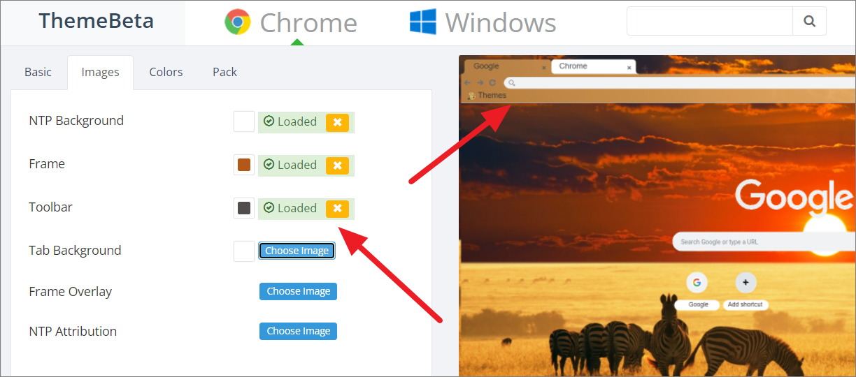 how to change google chrome homepage layout