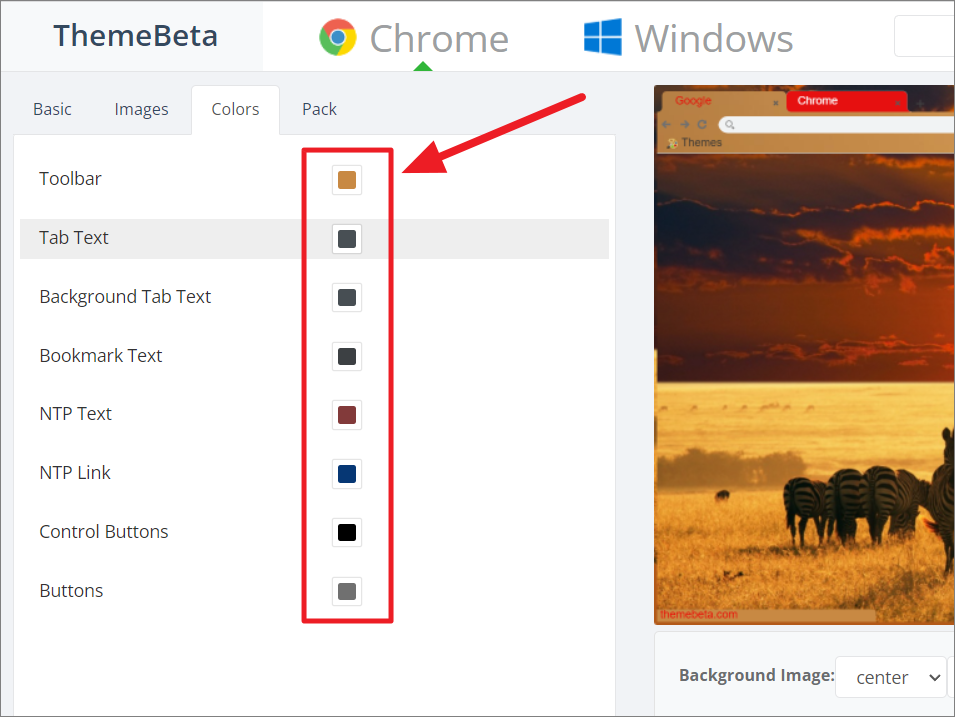 how to change google chrome homepage layout