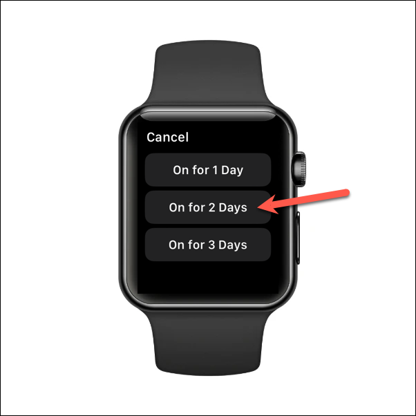 How to turn apple watch online back on from power reserve