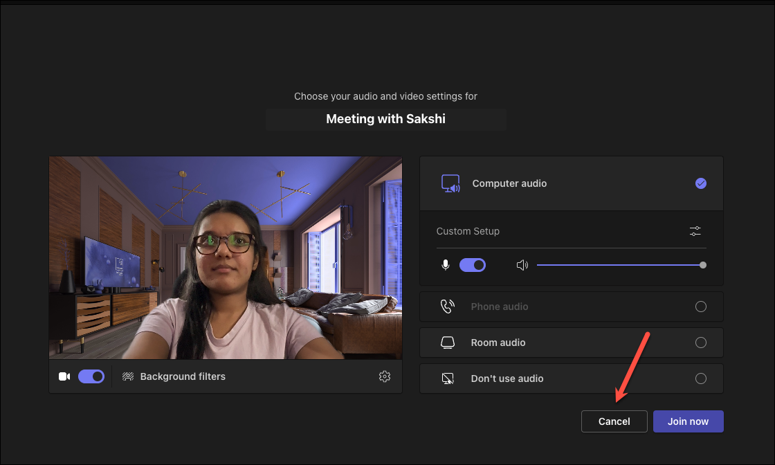 change background in microsoft teams