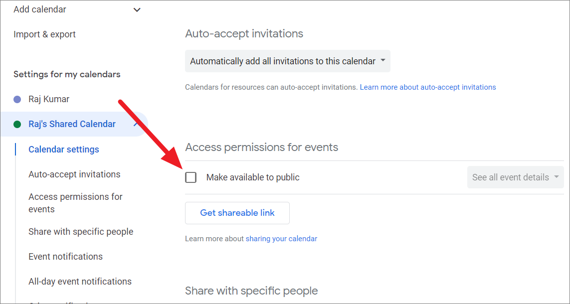 How to Make a Shared Google Calendar