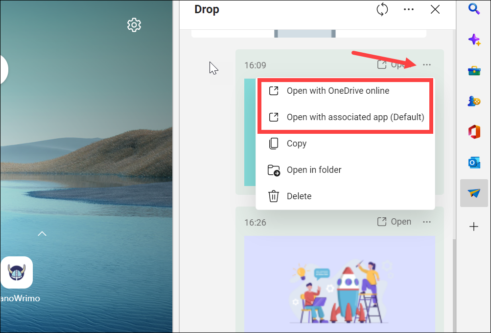 Microsoft Edge Drop transfere arquivos, notas e até screenshots entre PCs –  Tecnoblog