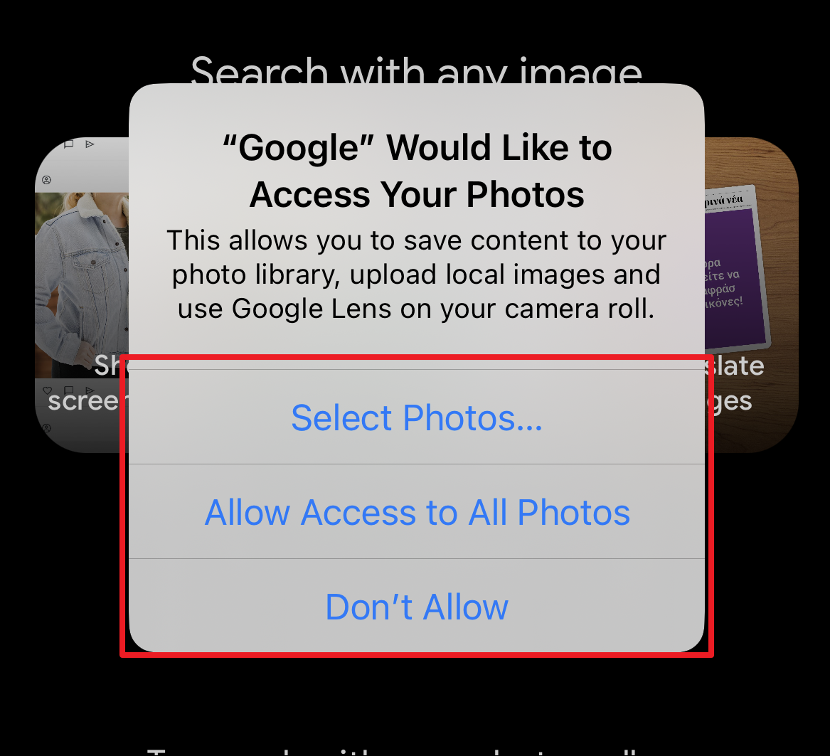 google reverse image search safari iphone