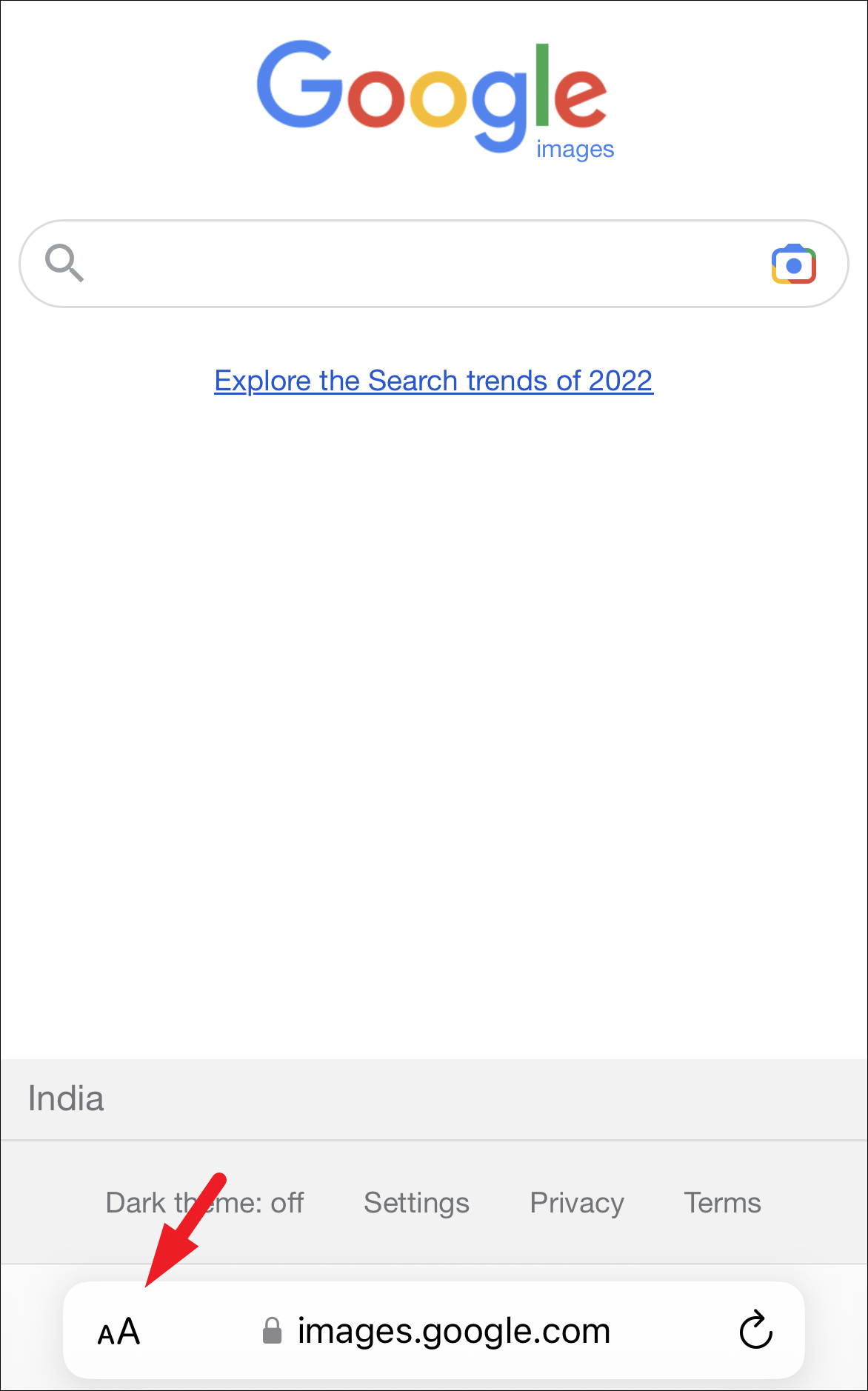 google reverse image search safari iphone