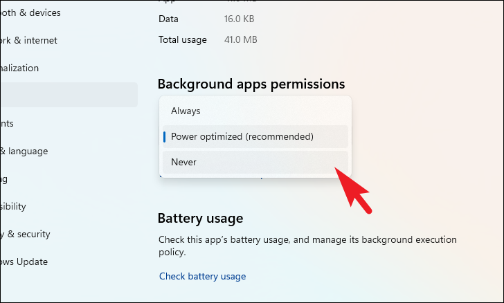 How to Turn Off Background Apps in Windows 11