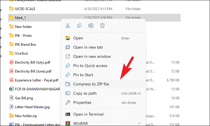 How to Compress a File on Windows 11