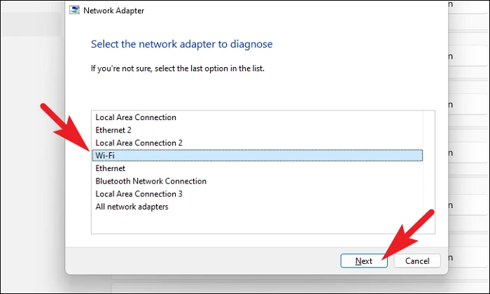 how to troubleshoot network connection issues