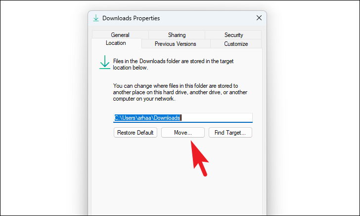 How to Change the Default Download Location in Windows 11