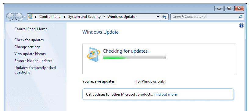 security monthly quality rollup for windows 7 failed