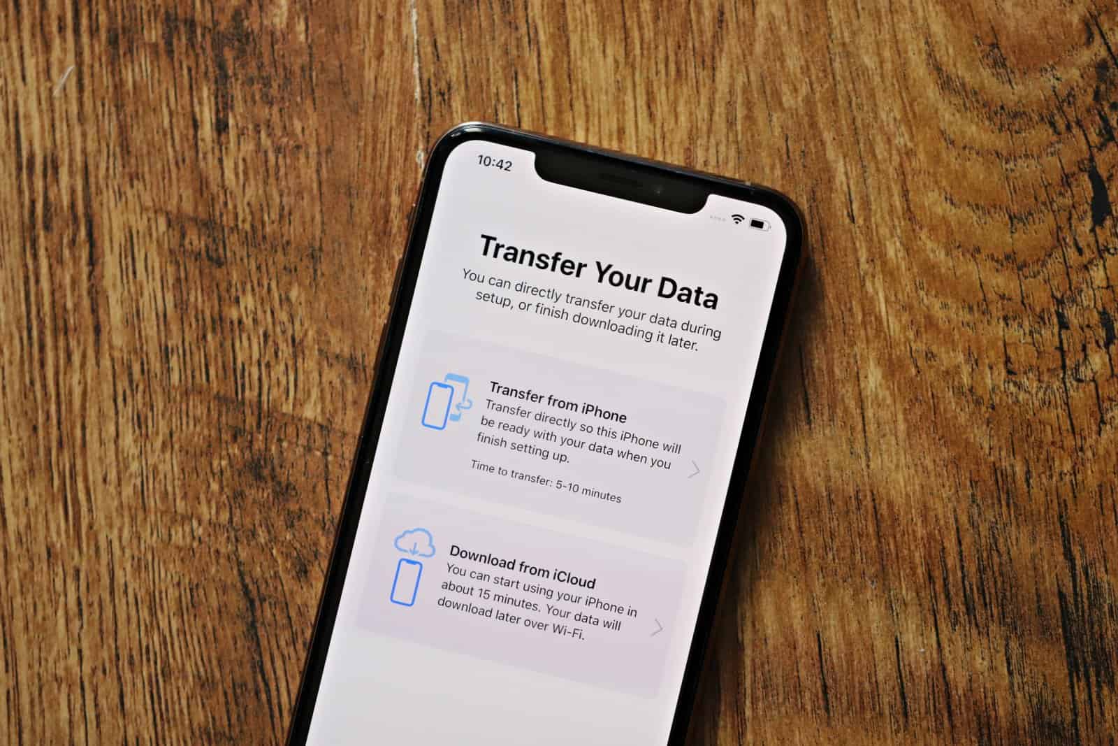 iPhone Transfer Your Data from iPhone directly wireless