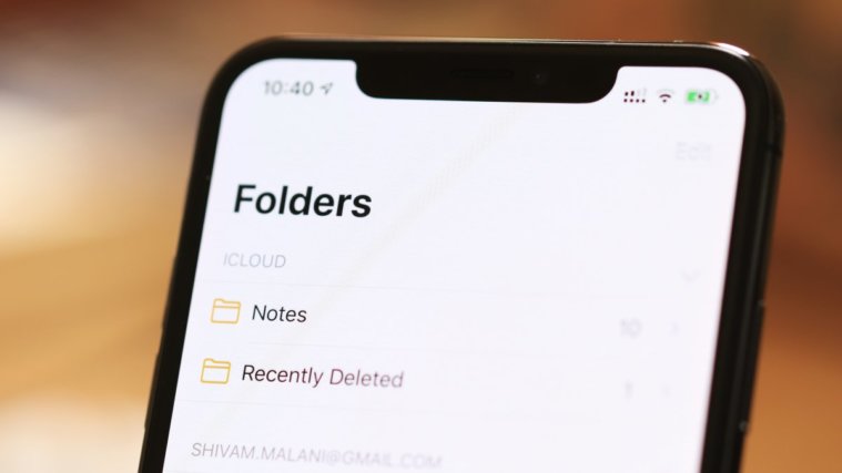 iPhone Notes Recently Deleted Recover Notes