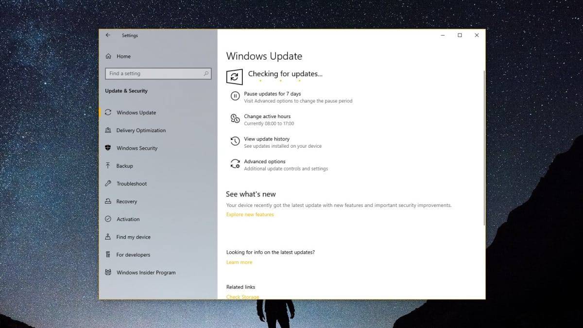 Windows Update Check