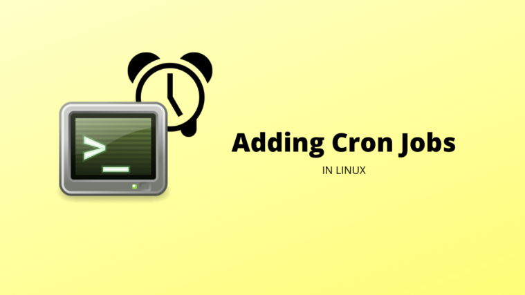 Add Cron Job Linux