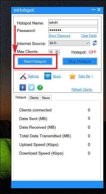 mhotspot windows 10 free download