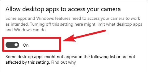 windows 8 camera not working