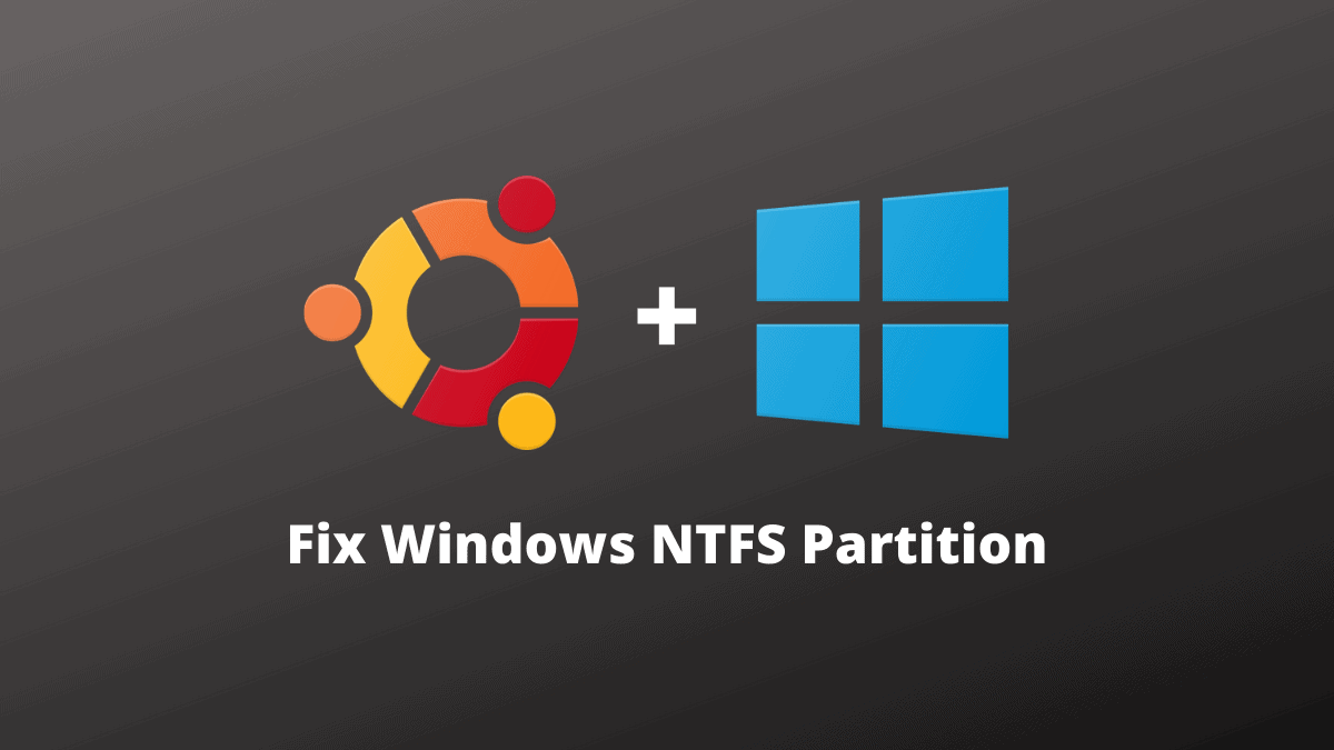 Ubuntu Windows NTFS Partition