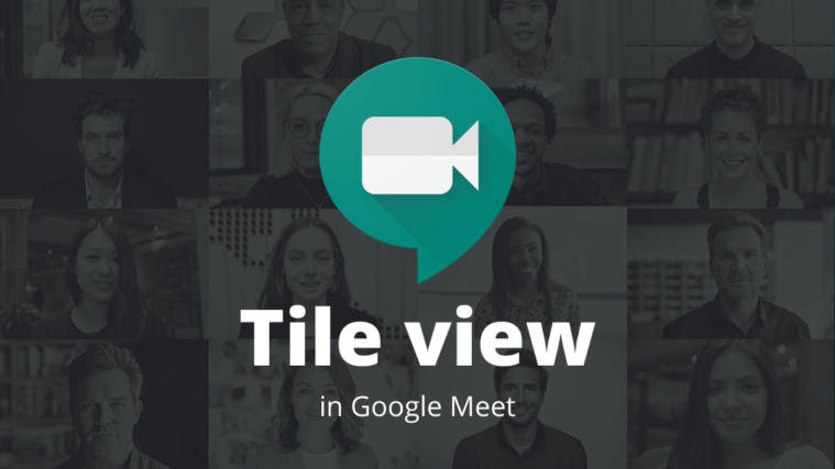 Google Meet Tile View