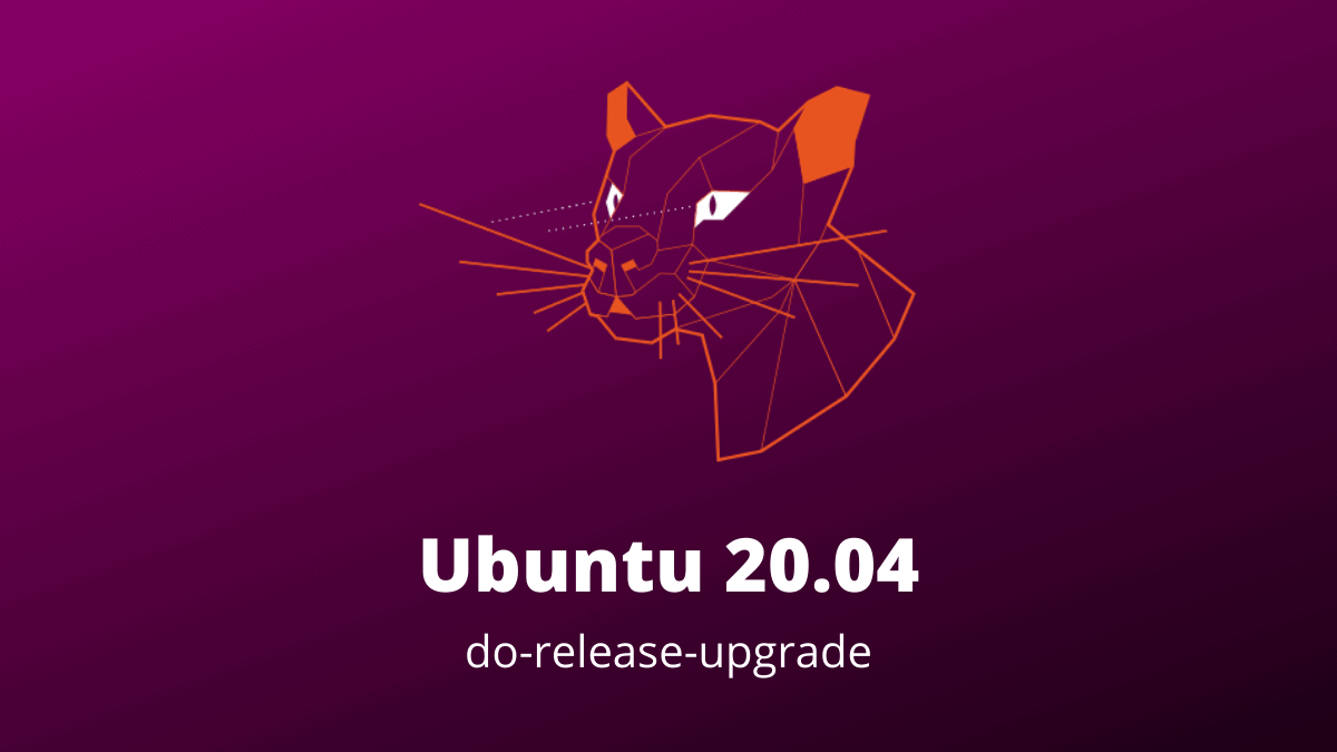Ubuntu 20.04 do release upgrade
