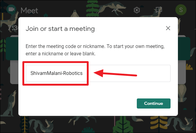 Why Google Meet Shows "The Meeting code in the URL you entered doesn't