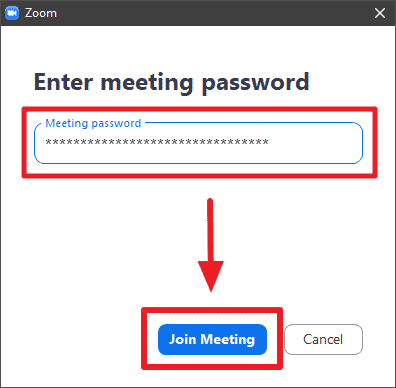 zoom meeting login