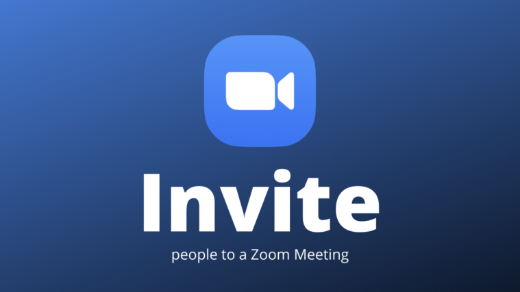 Invite People to Zoom