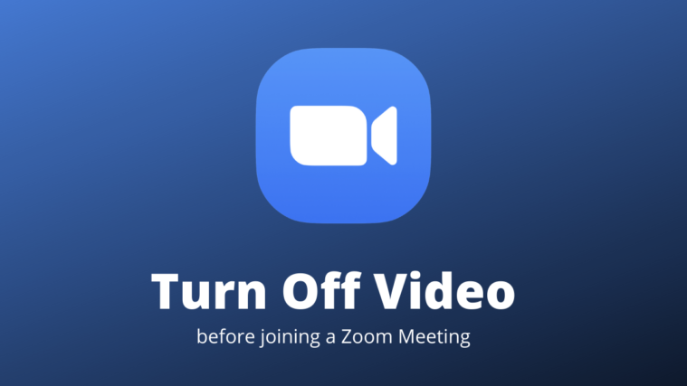 Zoom Meeting Without Video