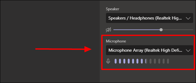 ms teams microphone not working windows 10