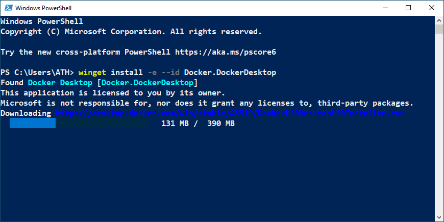 Как удалить docker desktop windows