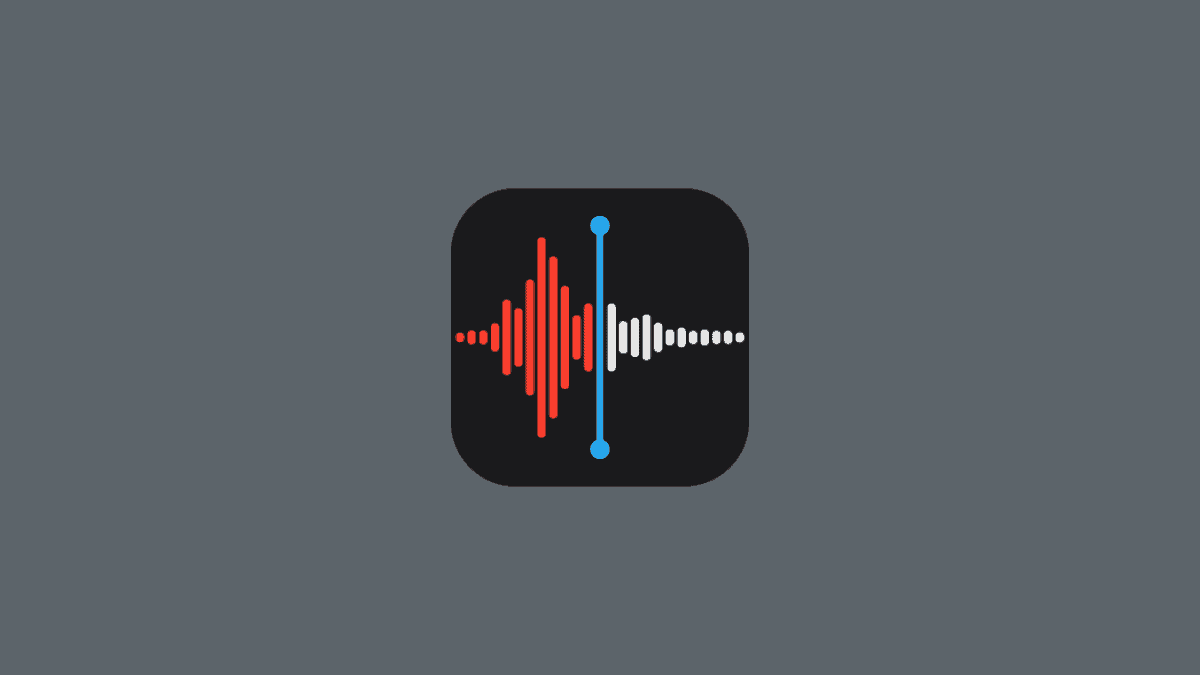 Voice Memos app