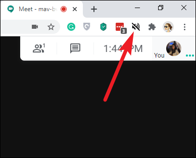 how to unmute a tab