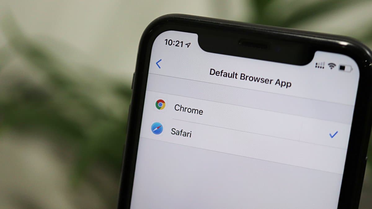 Chrome Default Browser App iPhone