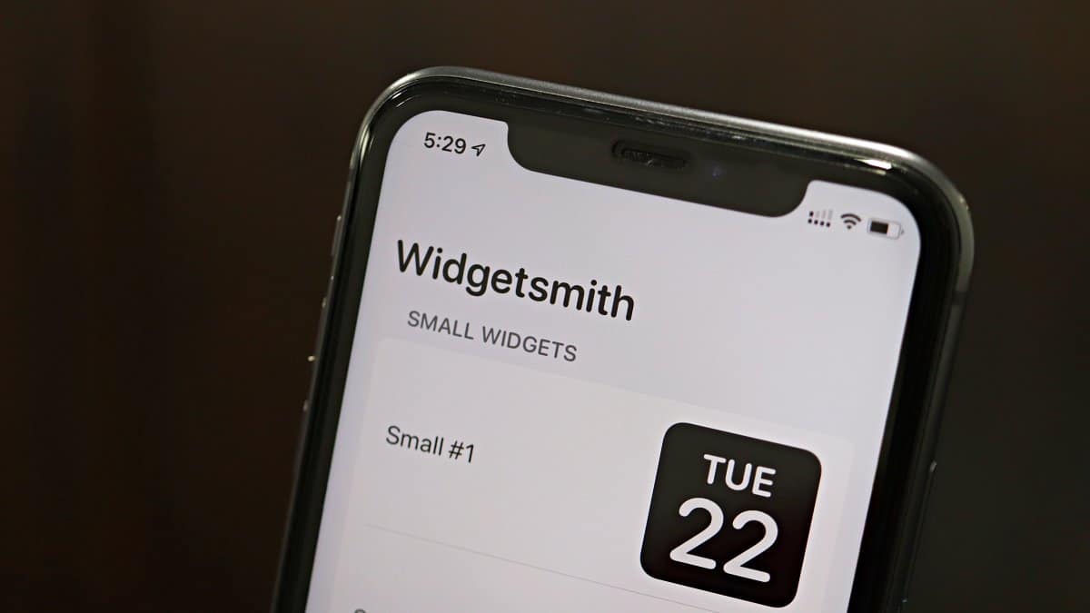 Widgetsmith app iPhone