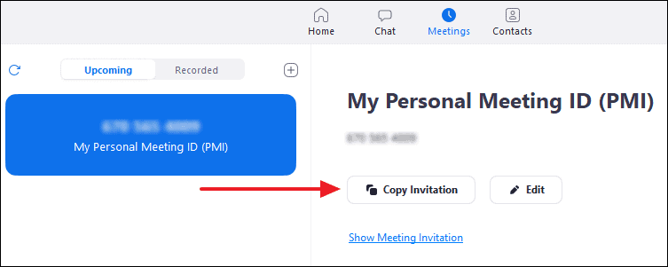 what does personal meeting id mean in zoom