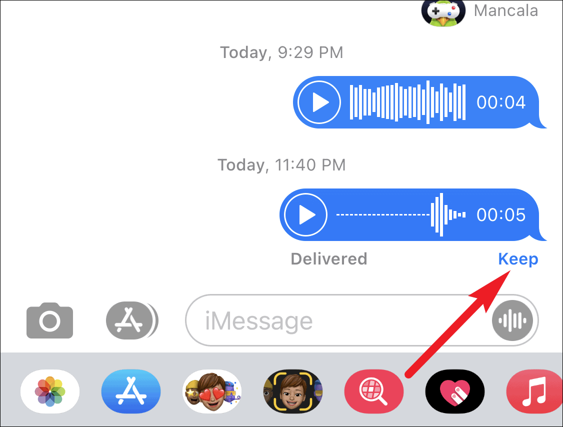 voice message bear