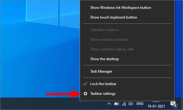 windows 10 taskbar keeps moving