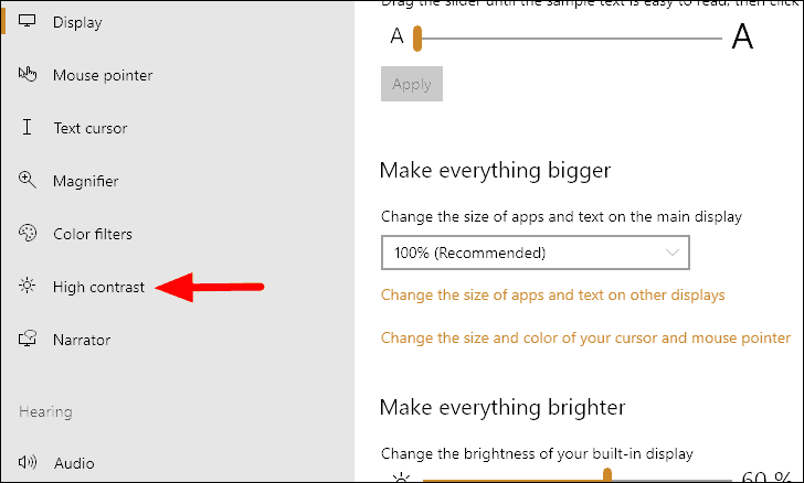 how to change desktop icon font color