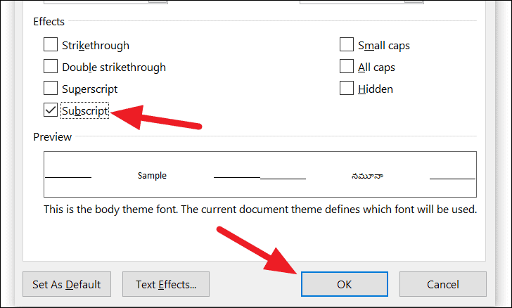 How to Do Subscript in Word - All Things How