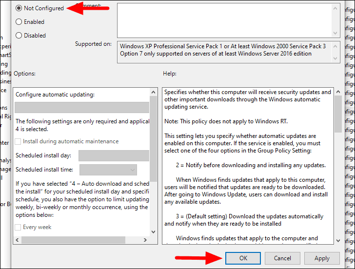 this setting is managed by your domain administrator.