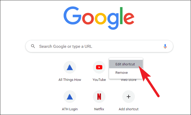 remove tiles from chrome homepage