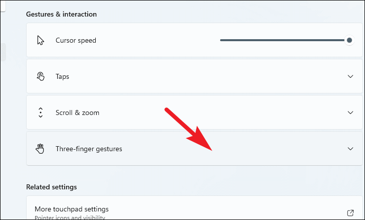 chrome two finger swipe back windows