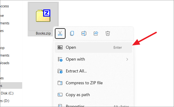 how to uncompress c drive