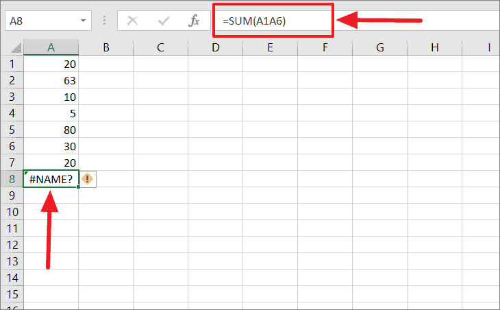 How To Fix Name Error In Excel All Things How