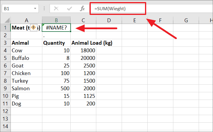 How To Fix Name Error In Excel All Things How